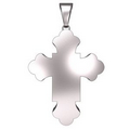 Stainless Steel Cross Pendant, 3/4" X 1.7mm Stainless Steel Cross Pendant, 3/4" X 1.7mm Stainles